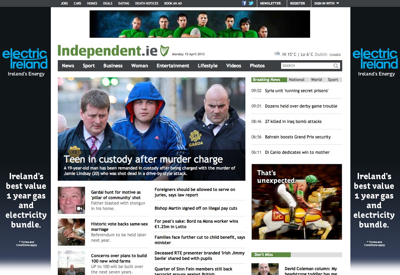 IrishIndependent.ie HPTO